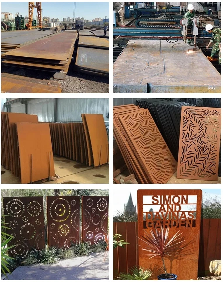 High Quality Corten A Q355nh Corten Steel Edging For Landscaping Buy