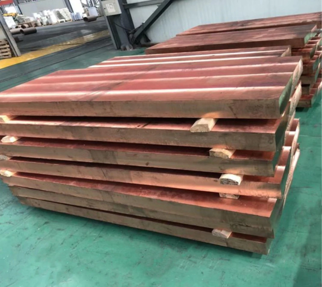 C11000 Welding Copper Earth Rod Bar Copper Bonded Steel For Earthing