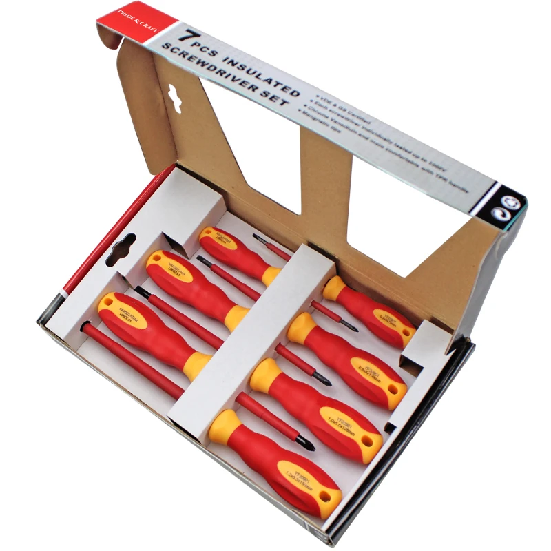 Vde Gs Certificated 7pcs Insulated Screwdrivers Set Buy Vde