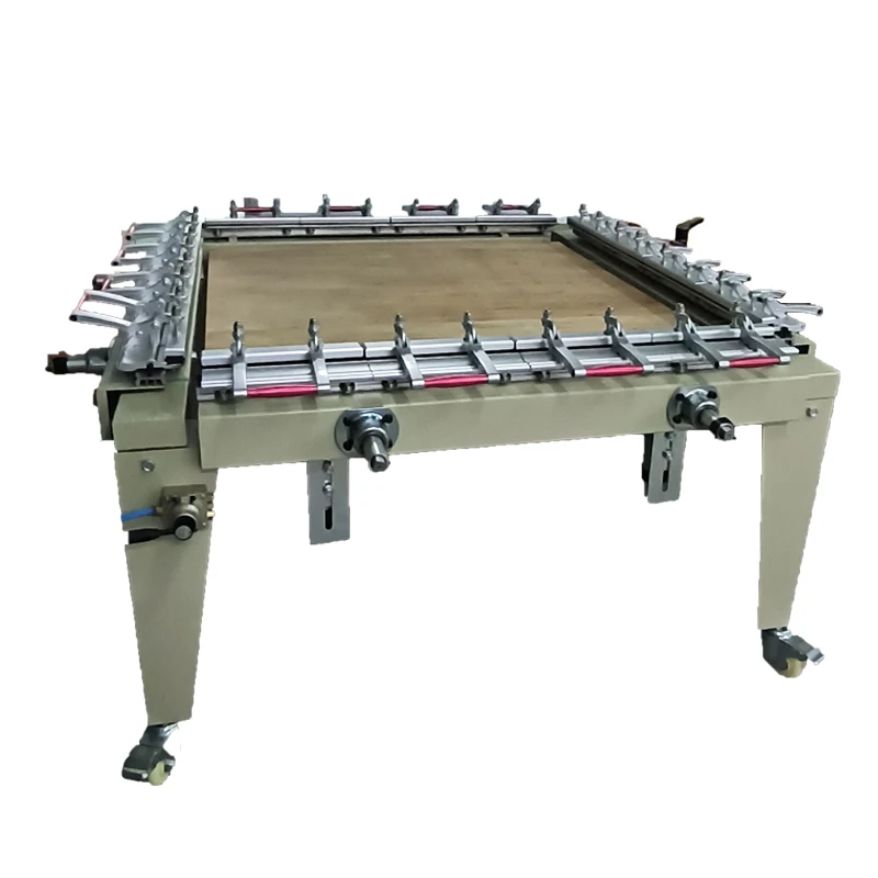 Automatic Pneumatic Screen Tensioning Machine for Sieve Frame Mesh ...
