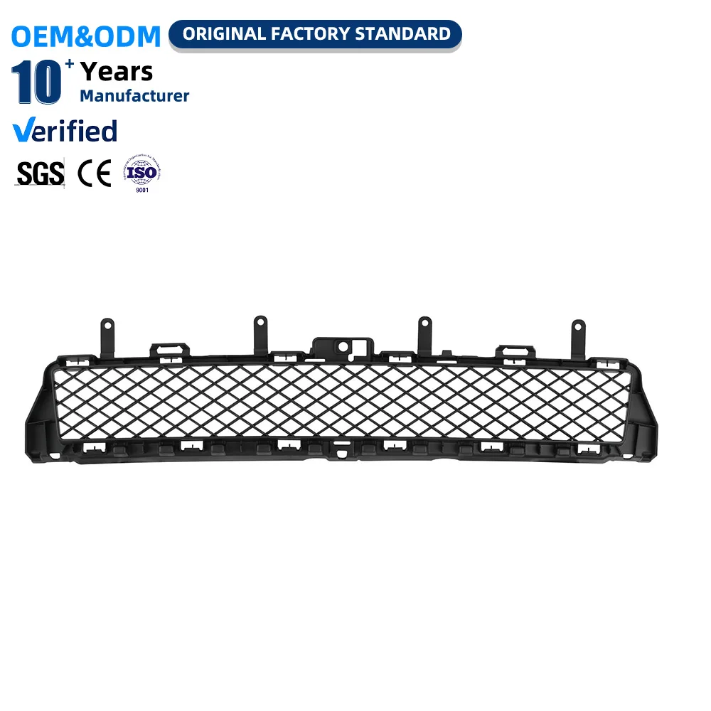 C2Z13213-A Car Body Accessories Front Bumper Center Grille Car Bumper Grille for Jaguar XF2012-2015 W/O Supercharger W/O Sport