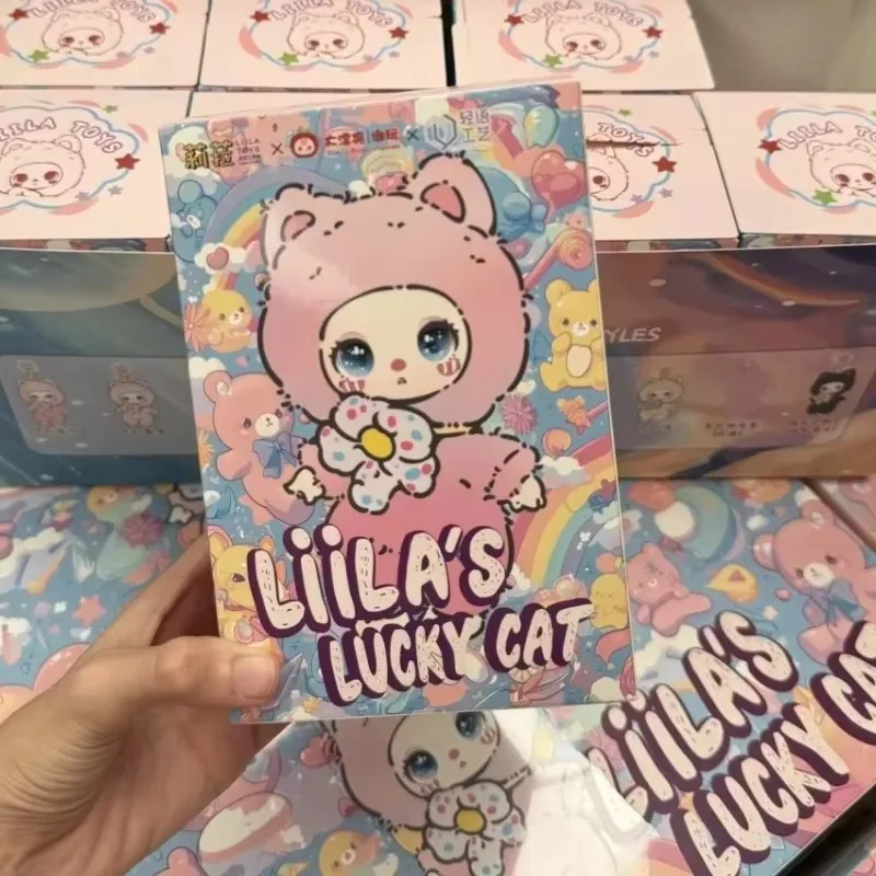 2024 In Stock Liilas Lucky Cat Series Blind Box Vinyl Doll