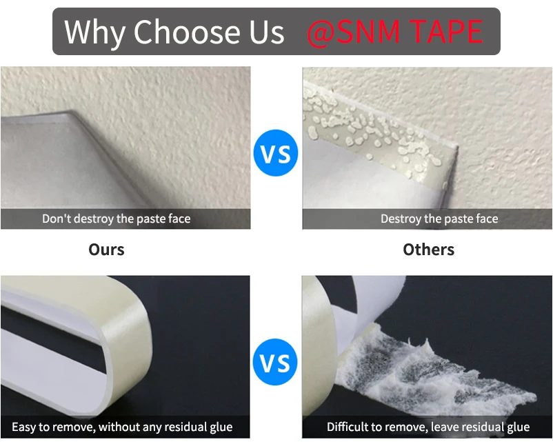 Removable double sided Tape