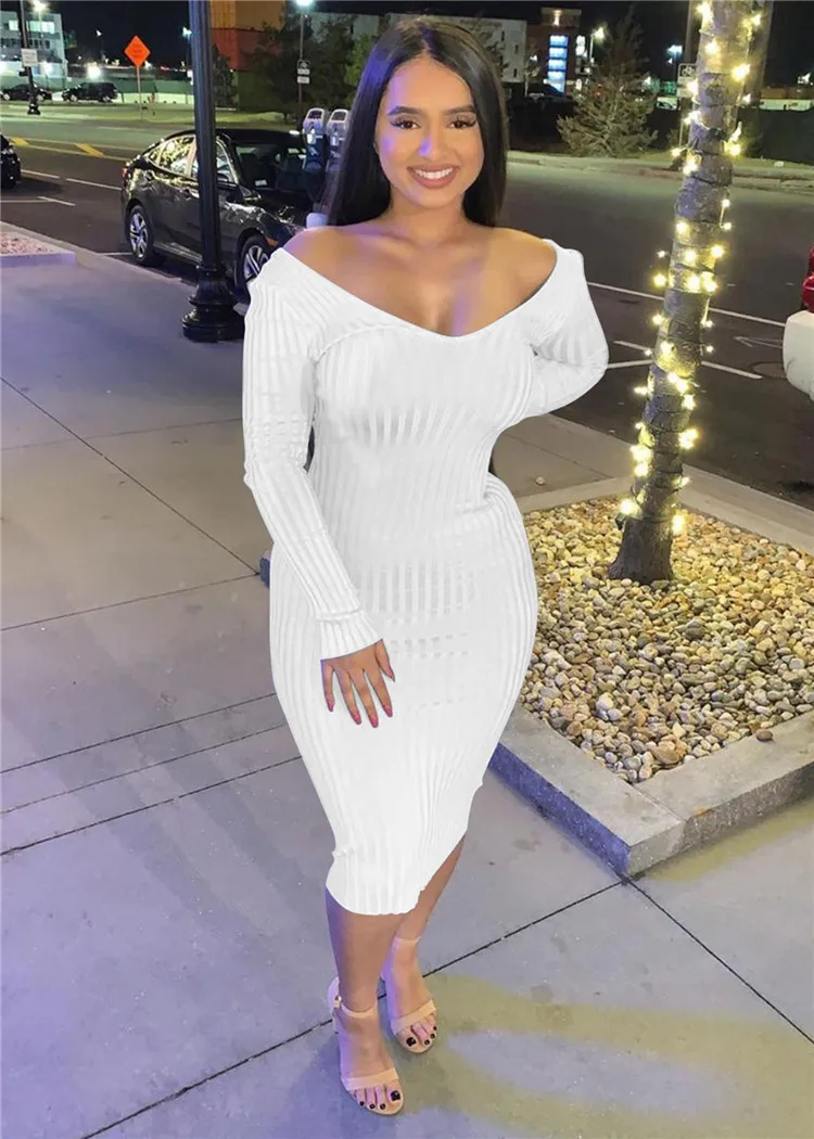 Fall Streetwear Long Maxi Dresses For 