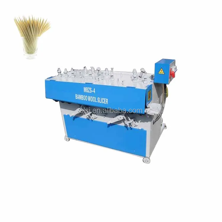 Bamboo Fixed Width Slicer for Bamboo Toothpick Making Machine