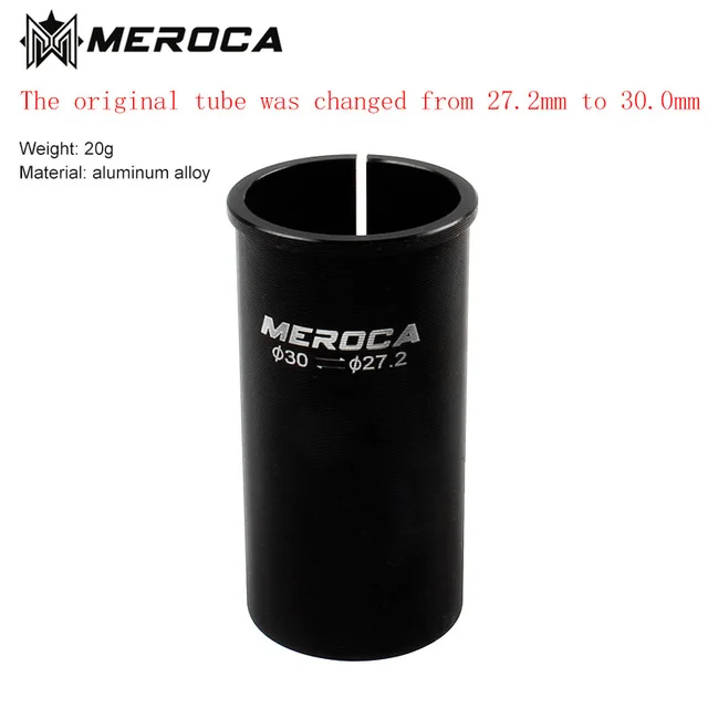MEROCA Aluminum Alloy Bicycle Seatpost Caliber Adapter 27.2mm to 33.9mm Bicycle Accessories