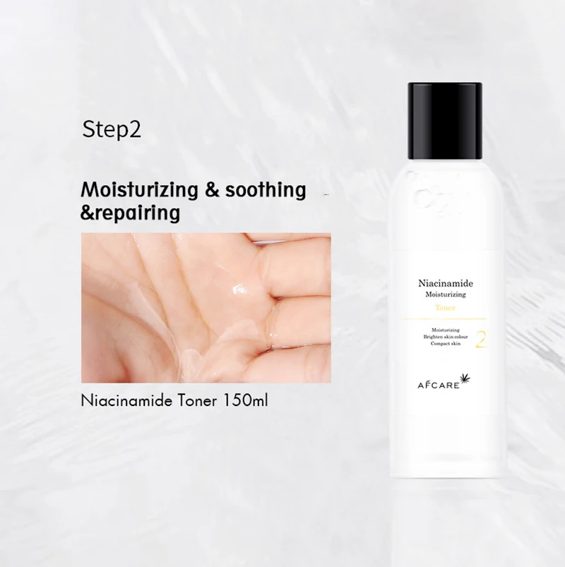 Custom Skin Care Set Siliconefree Antiaging Nourishing & Niacinamide
