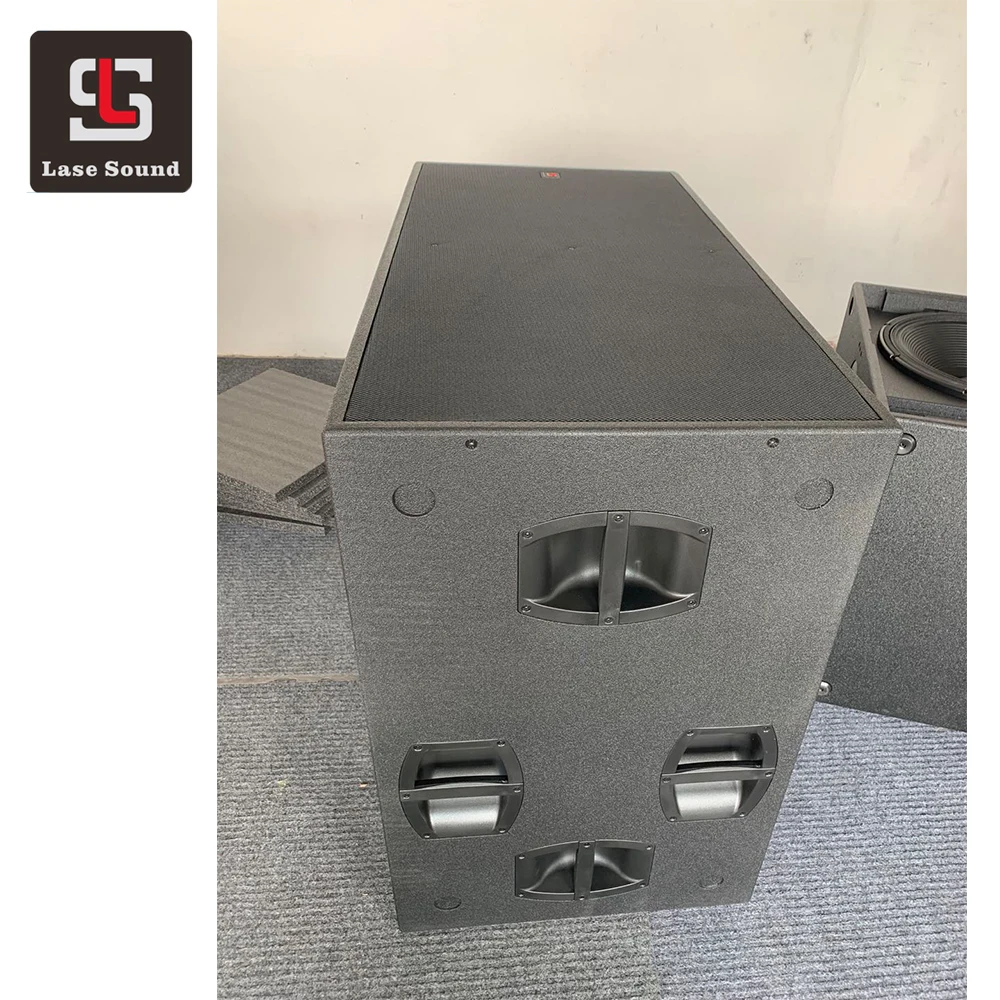 
 B2 двойной 18 дюймов мощность сабвуфер dj нч-динамик сабвуфера 18 дюймов коробка дизайн  