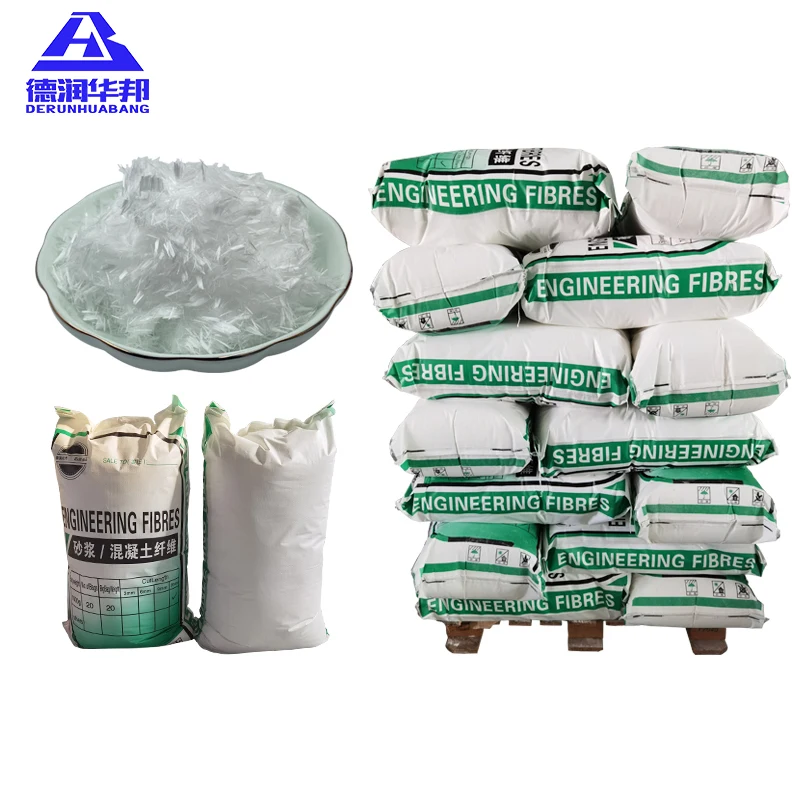 3 mm/6 mm/9 mm Cellulosefaser Polypropylenfaser PP Verstärkungsfaser für Faserzementplatten, Außenwandelemente, Minerale