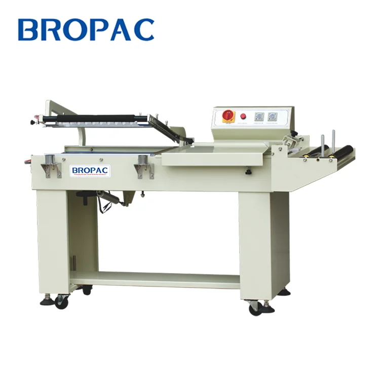 Semi Automatic Manual Thermal Cutting L Bar Heat Sealing Shrink Oven Wrapping Packaging Machine