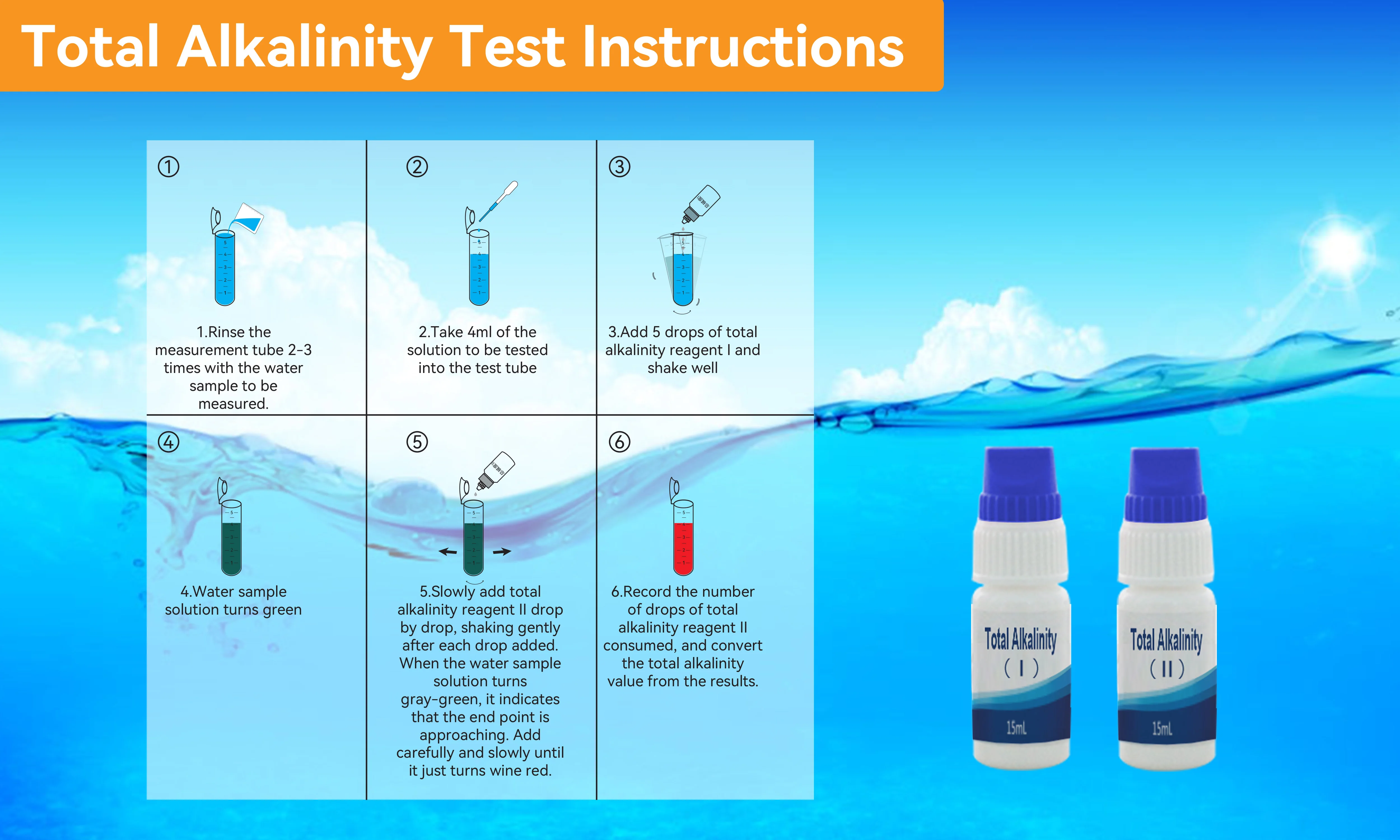 Water Quality Test Reagent Total Alkalinity Testing Kit Water Quality Analysis Buy Portable
