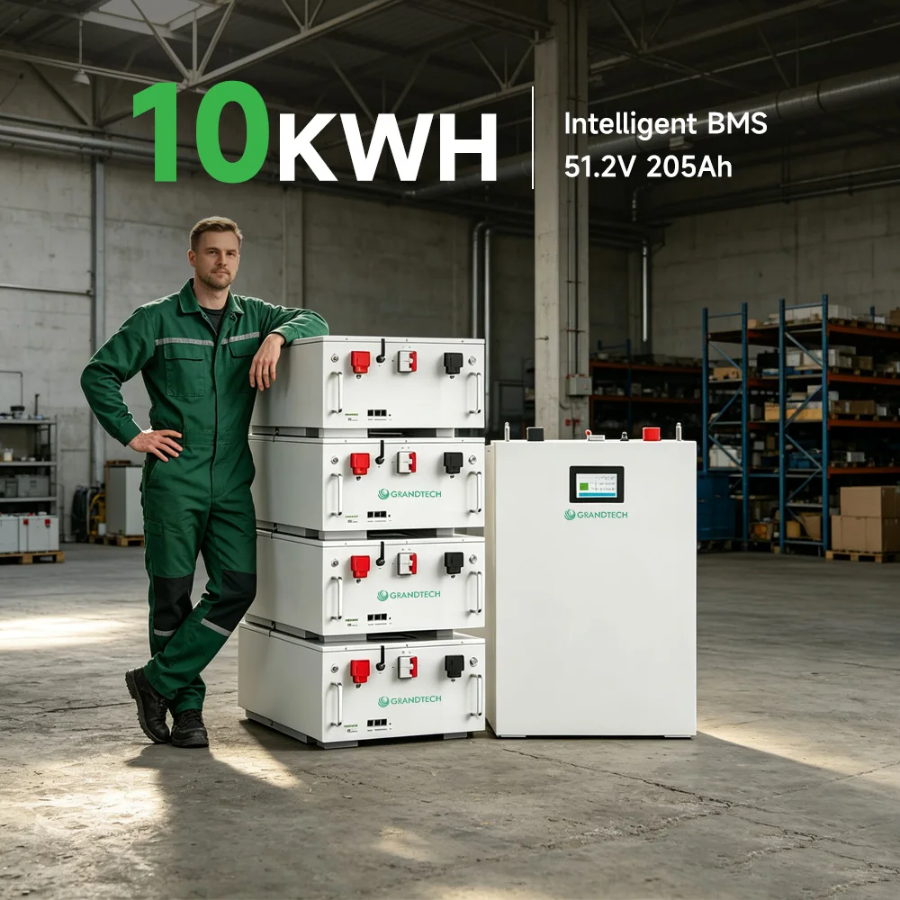 Hybrid Off-Grid Solar Energy Storage Battery 10kWh 15kWh 20kWh LiFePO4 48V 51.2V for Residential Backup Power System