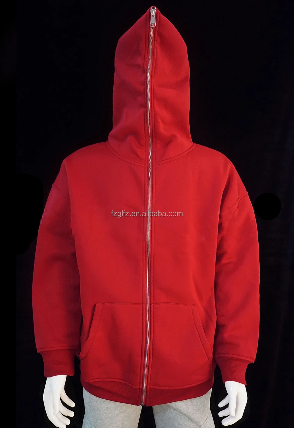 Custom Zip Up Hoodie Puff Print Mens Hoodies & Sweatshirts Full Face Zip Hoodie Jackets Buy