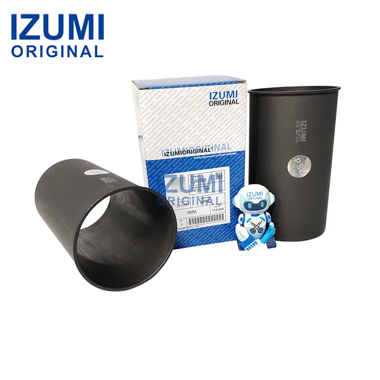 Originální vložka válce IZUMI pro motor J08C, číslo dílu 11467-2780, 11467-2621, vhodné pro náhradní díly motoru Hino