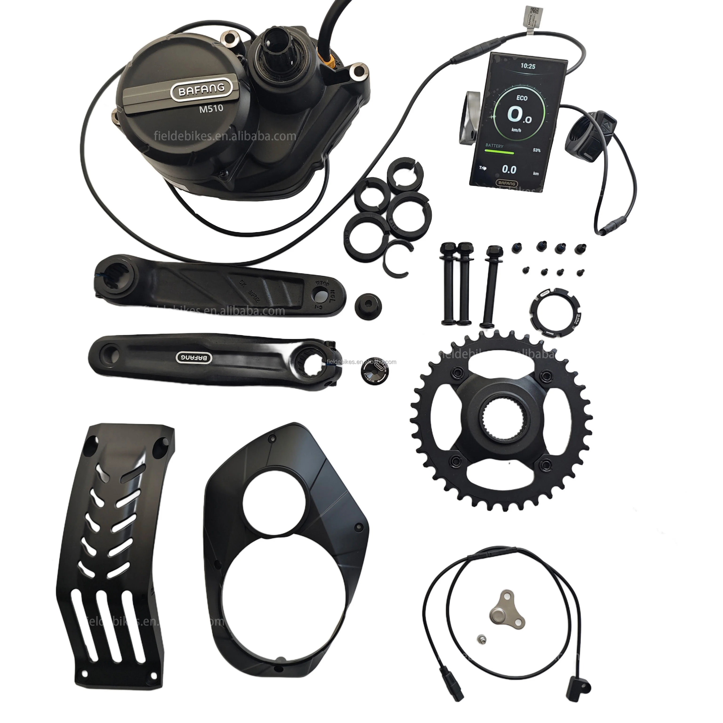 Moteur central Bafang M510 pour vélo de montagne électrique, 95nm