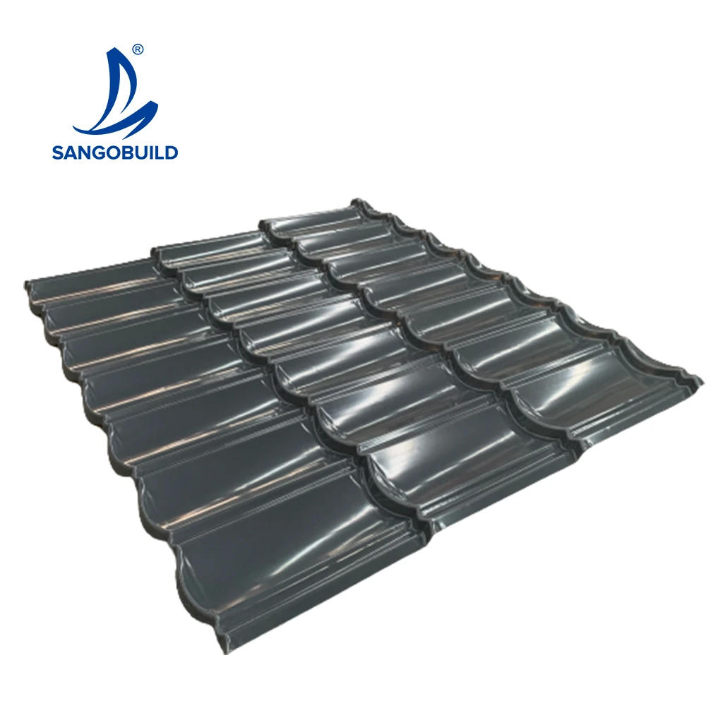 Reusable Color Painted Corrugated Sheet Roof Tile Gi Metal Roofing Ppcg Decorative Zinc Metal Roofs Coated Color Steel Sheet