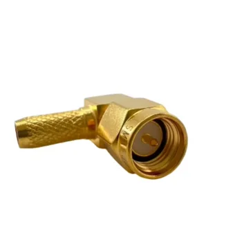 High Performance FCSMA-JW5 DC-18GHz RF Right Angle Coaxial Connector Used In Data Communication