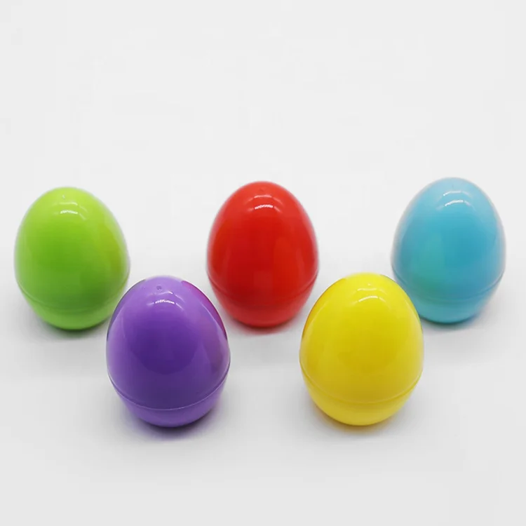 5.5*7.8cm  Empty Toy Capsules Big Plastic Large Easter Eggs for vending machine