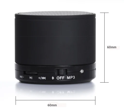 Фабричная цена, рекламный мини-динамик BT, дешевый беспроводной динамик BT с TF-картой