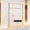 Shiny gold+Marble White