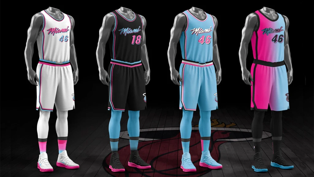 baju basket miami