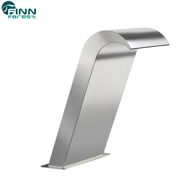 Искусственный бассейн из нержавеющей стали светодиодный Водопад