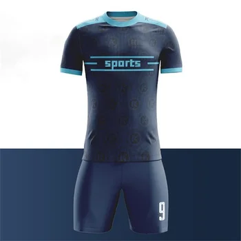 Football Uniform Custom Sublimation Design Wholesale Team Club Soccer Jersey Set