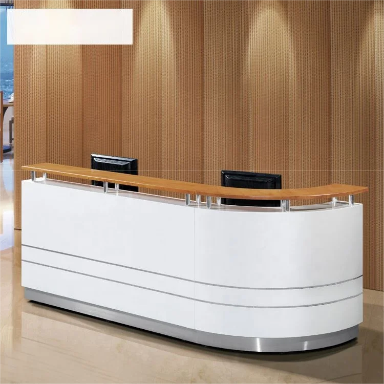 Sinonis New Design Wood School Reception Desk with Wheels Popular Directly From China