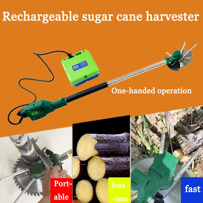 Mini Corn Harvester Machine Rice Cutter Portable Garden Tools Peanut Cutter Sugarcane Harvester