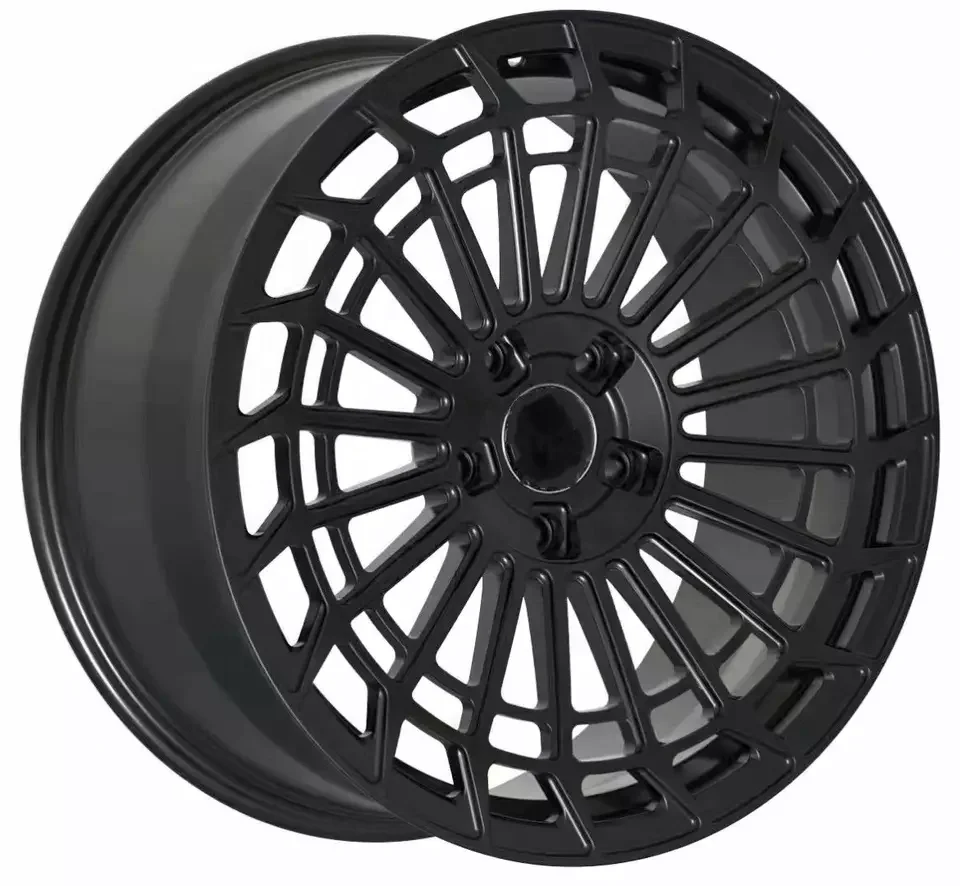 Jiangzao multi spoke Mesh Design forged rims 17 18 19 20 22 inch forged alloy racing car wheels 5x112 for e46 e60 f30 Mercedes 999046
