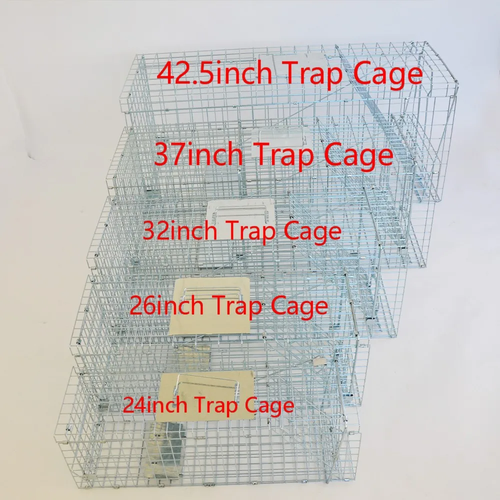 Wildlife Hunting Trap Cages for Rabbit Cat Suqirrel fox Rat Dog