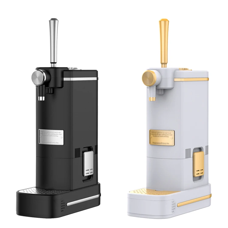 Ultrasonic Vibration Electric Beer Foam Maker Premium Tabletop Beer Tap Dispenser for Canned and Bottled Beer