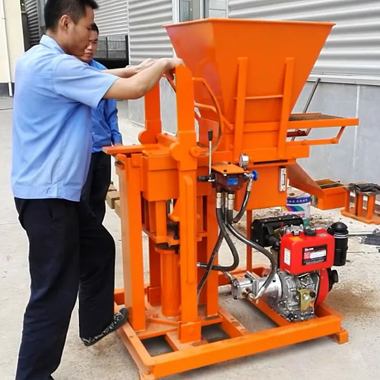 Mini Eps QMR2-15 Hand Made Clay Brick Block Moulding Making Machine Machines South Africa