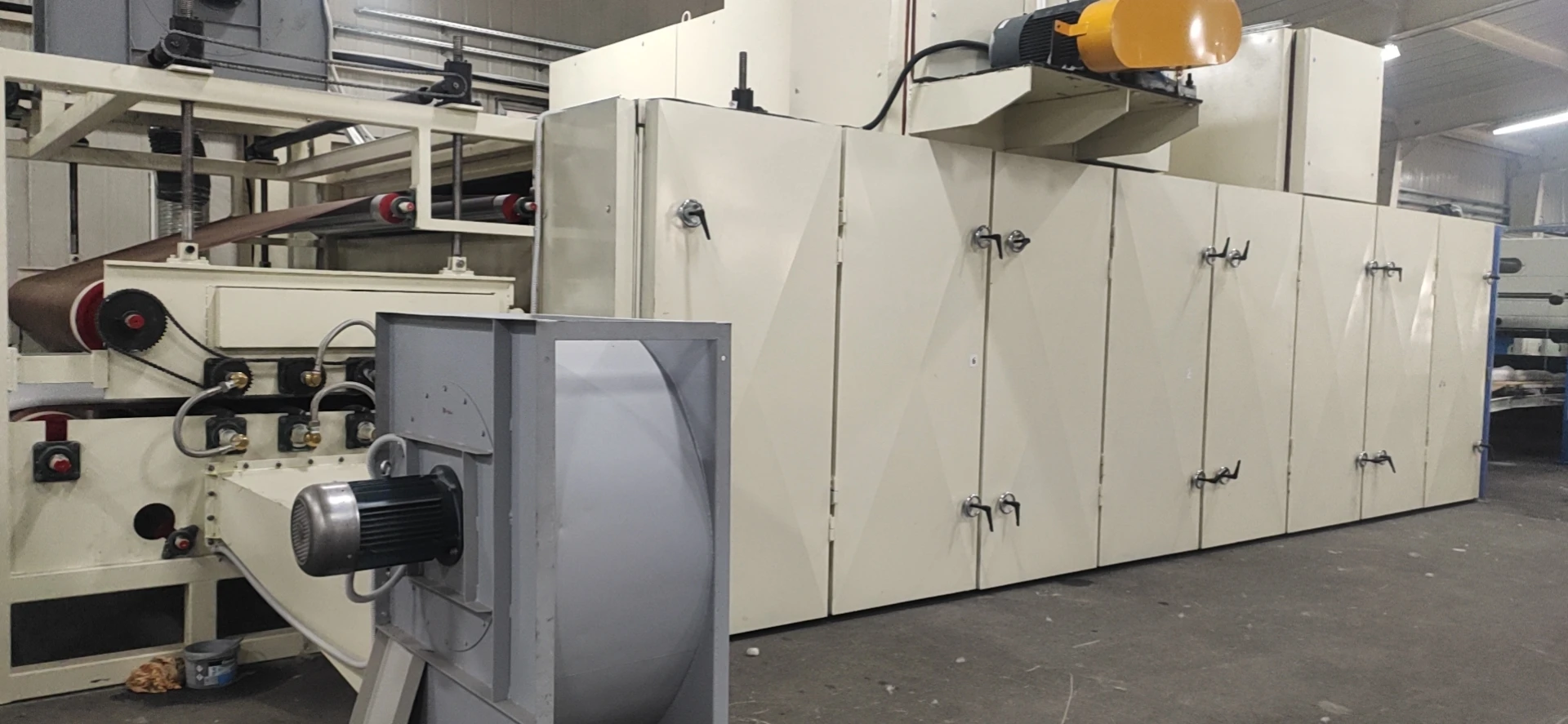 Nonwoven Fabric Making Machine Full Automatic Interlining Charger Fine Rotoformer