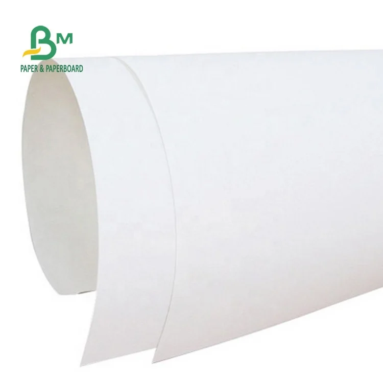 Food Grade 250gsm 300gsm White Kraft Paper For Gift Box High Burst