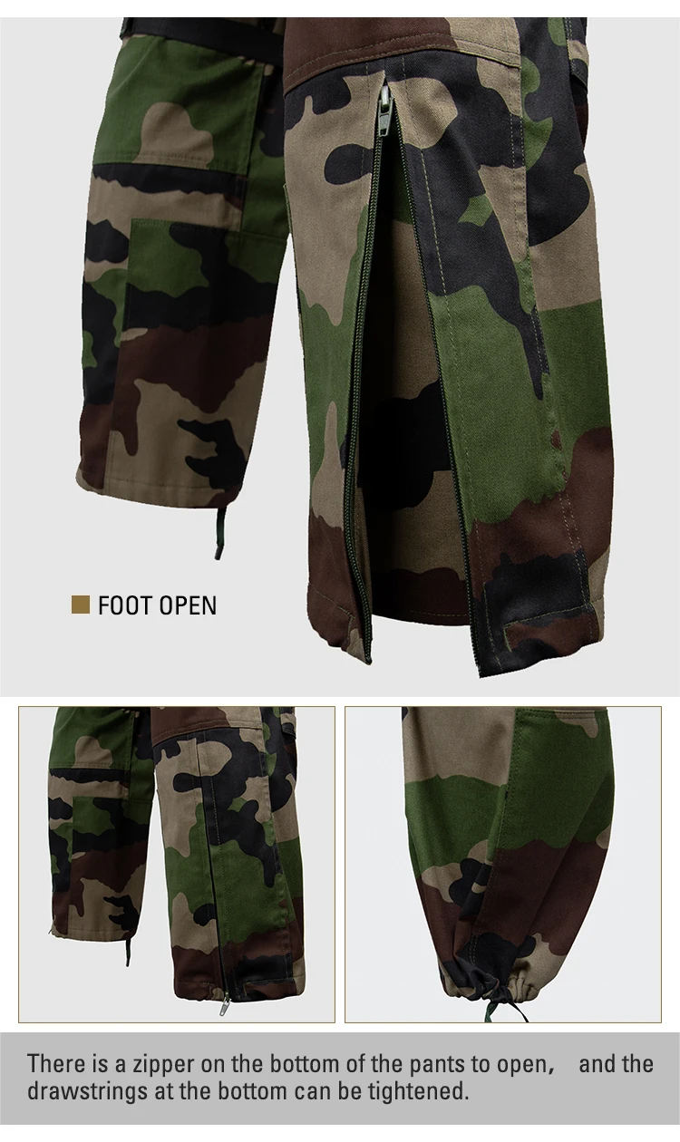 F1 Combat Tactical Camouflage French F2 Field Pants Jackets