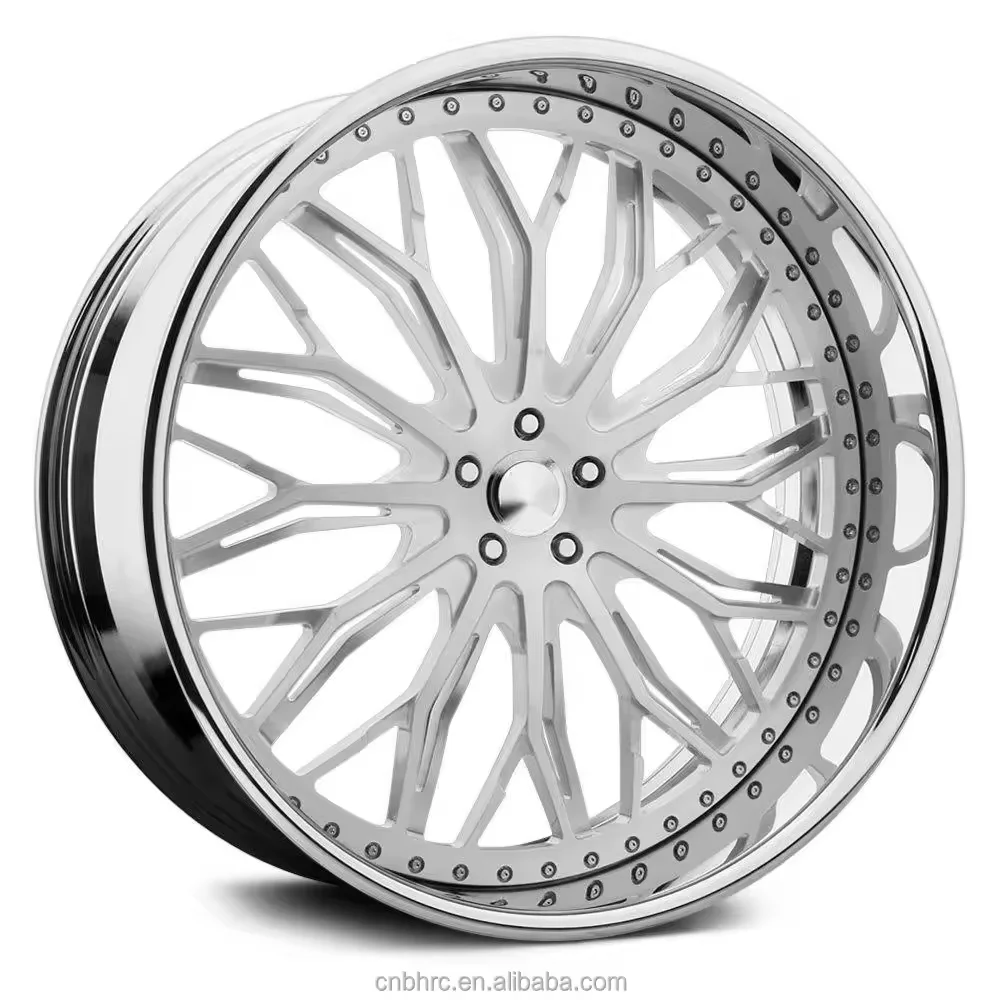 12000t High Pressure Forging Customized  Rims Alloy 6061-T6 High Performance Wheel 18 19 20 21 22 24 Inch for Benz
