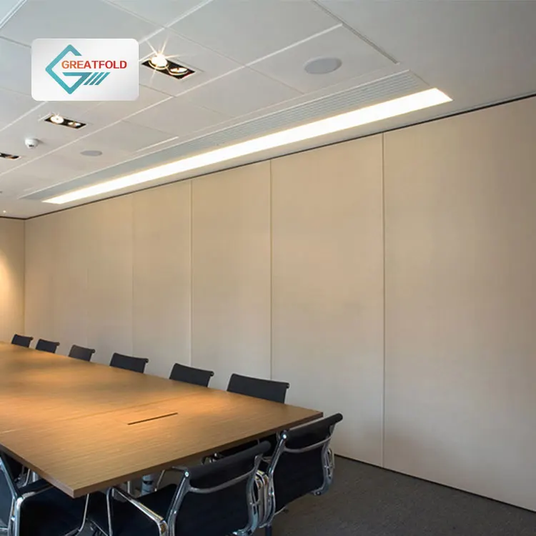Manual Movable Pivoting Wall Partition Telescopic Mechanism Operable Sliding Partition for Office Meeting Room Schools Hospitals