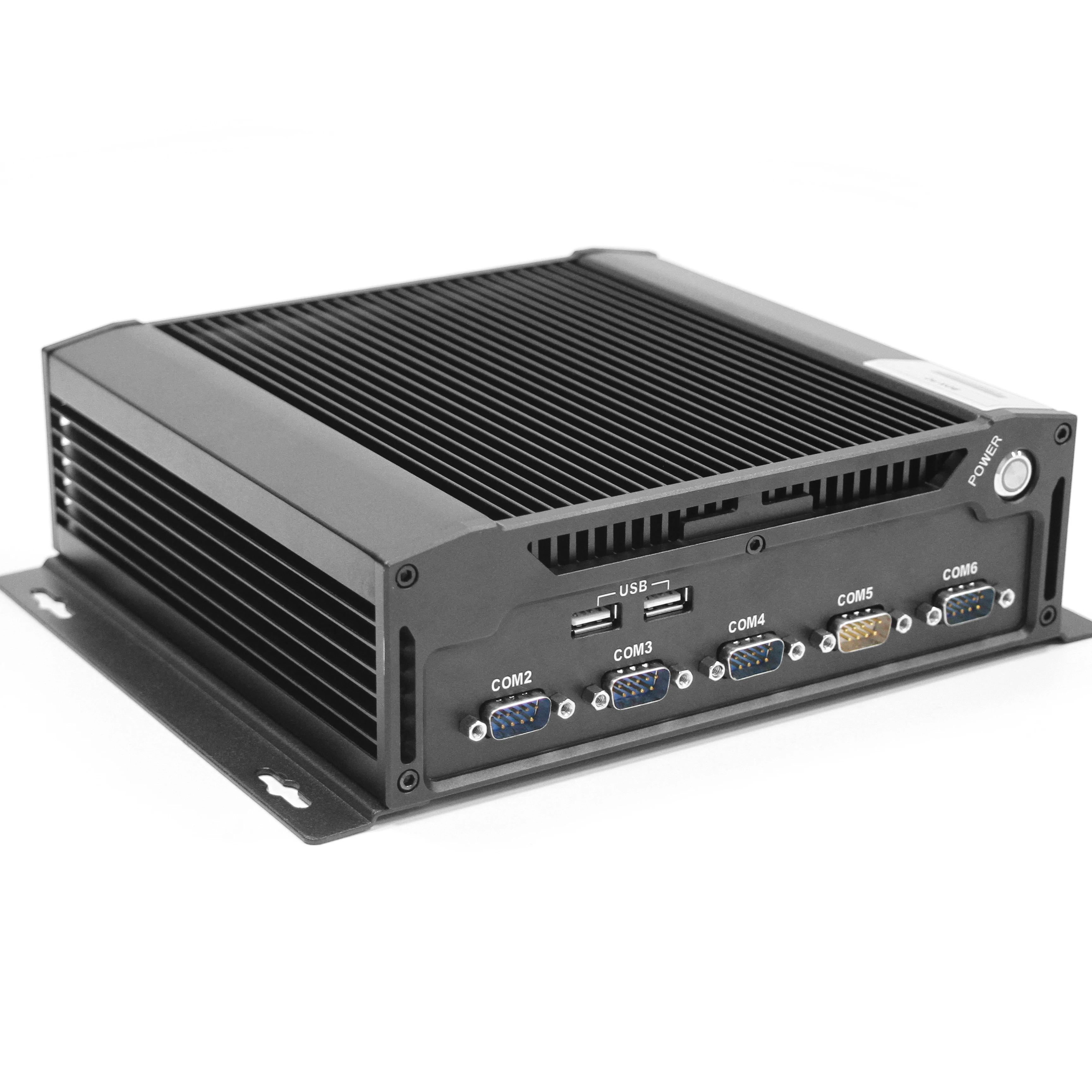 Fanless Design Cheap Atom Mini Computer Core I7 Intel Mini Box Pc Wall