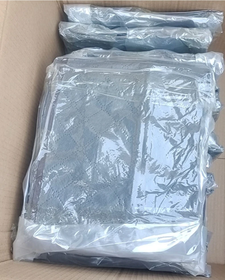 New Cloth Art Iron Frame Clothing Storage Box Two-handed Handle ...