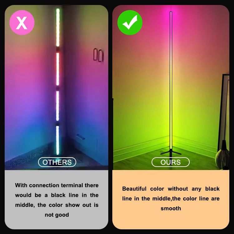 Tripod Floorlamps Corner Floor Standing Standard Lamp Lighting Smart