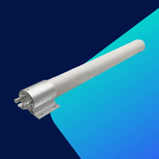 YW-QB24VH13A 13dBi Gain 4G LTE 2400-2500MHz Dual-Polarized Omnidirectional Antenna for MIMO Systems