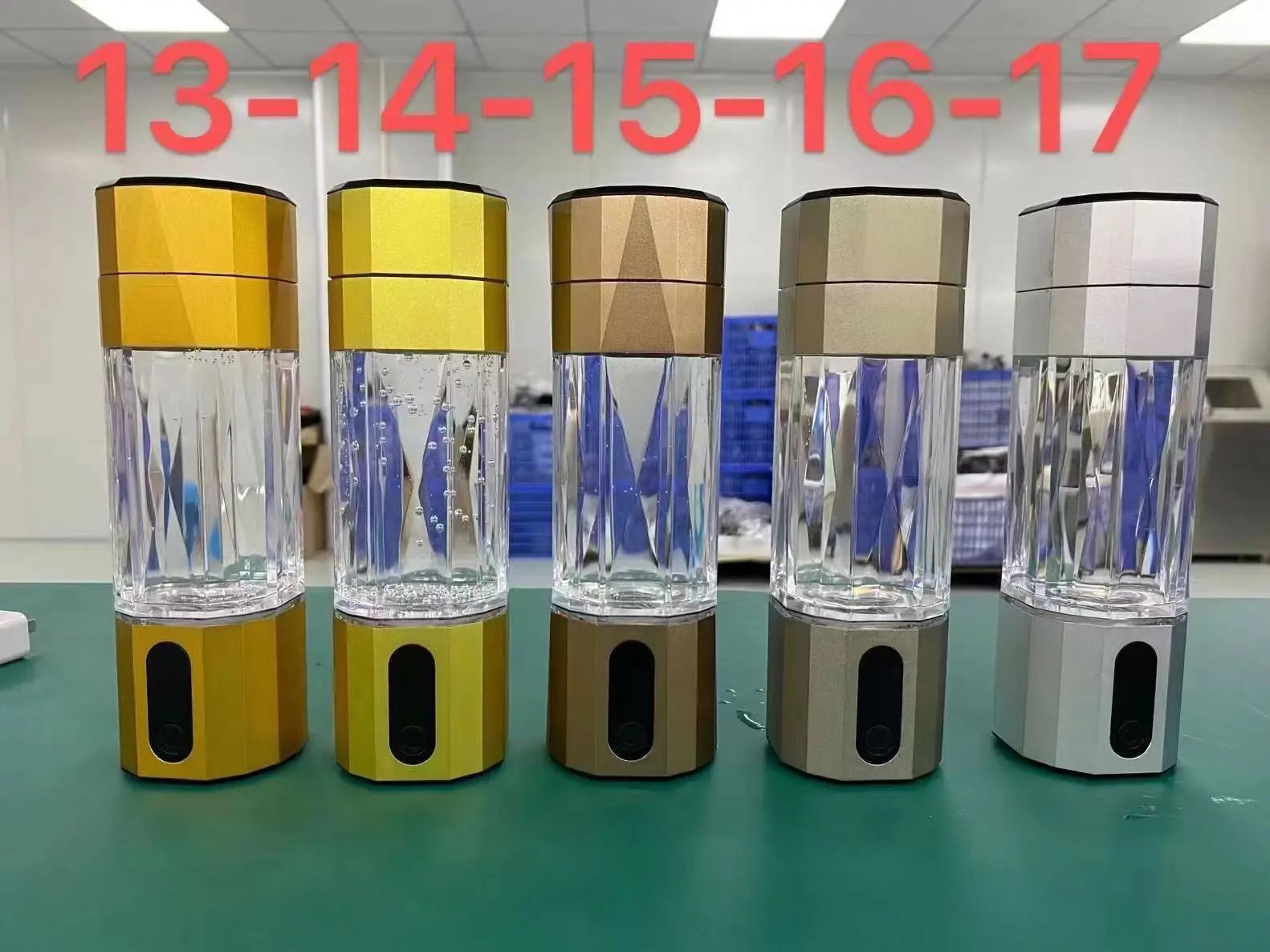 Générateur D'Eau à Hydrogène Portable 6000-8000 PPB - Bouteille Ioniseur PEM Rechargeable