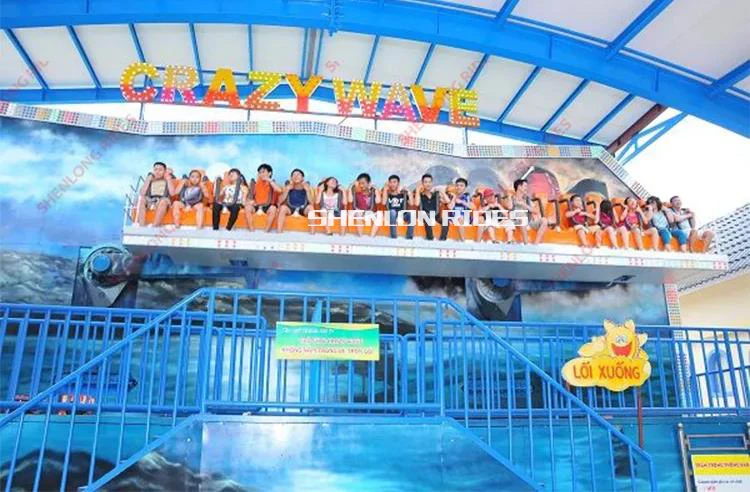 Cheap price China Supplier Amusement park products miami rides crazy wave For sales