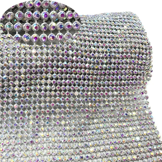 Mesh Rhinestone Set S093120*45cm Crystal Rhinestone Mesh for Fashion & Decor