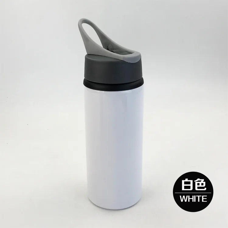 sublimation blanks water bottle Aluminum 600 ml Sport outdoor Water drink Bottle for diy photo print