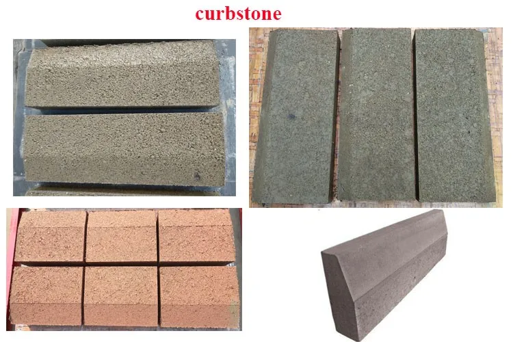 Qtj440 Hongfa Retaining Wall Block Machine Interlocking Brick Making Machine in Sri Lanka