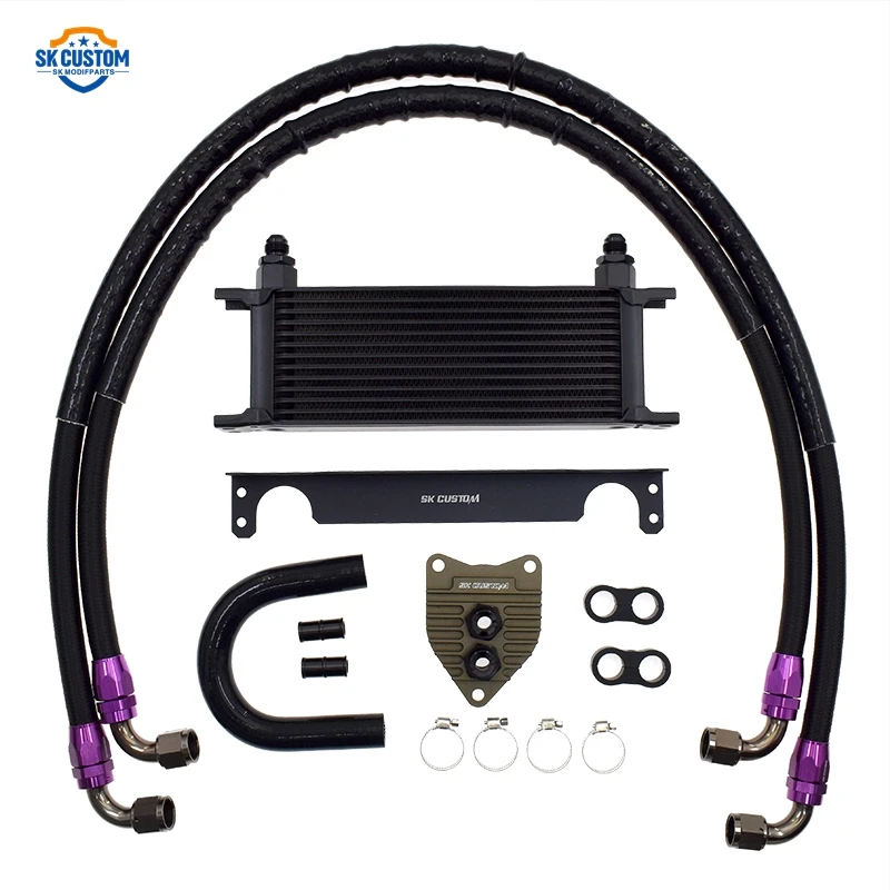 SK Custom Transmission Cooler Kit For Peugeot 301 308 508 Citroen C3 C4L C5 C6 Elysee DS 4S DS5LS