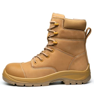 Zstep  Anti Smashing and Anti Punture the First Nubuck Leather Upper Composite Toe