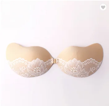 Reggiseno tascabile Push up senza coppe per il seno forma subdolo